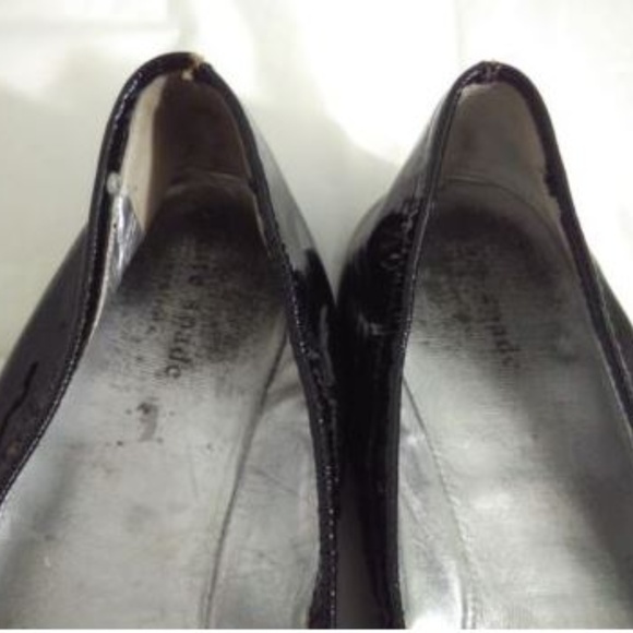 Kate Spade Patent Leather Elastic Ballet Flat 8.5 - Picture 4 of 8